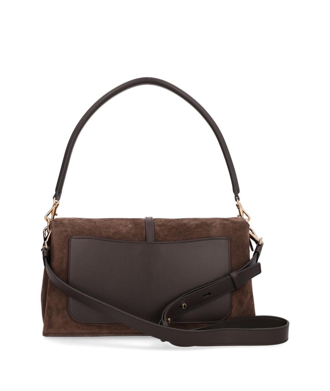 TOD'S Коричневая кожаная сумка через плечо, фото 3