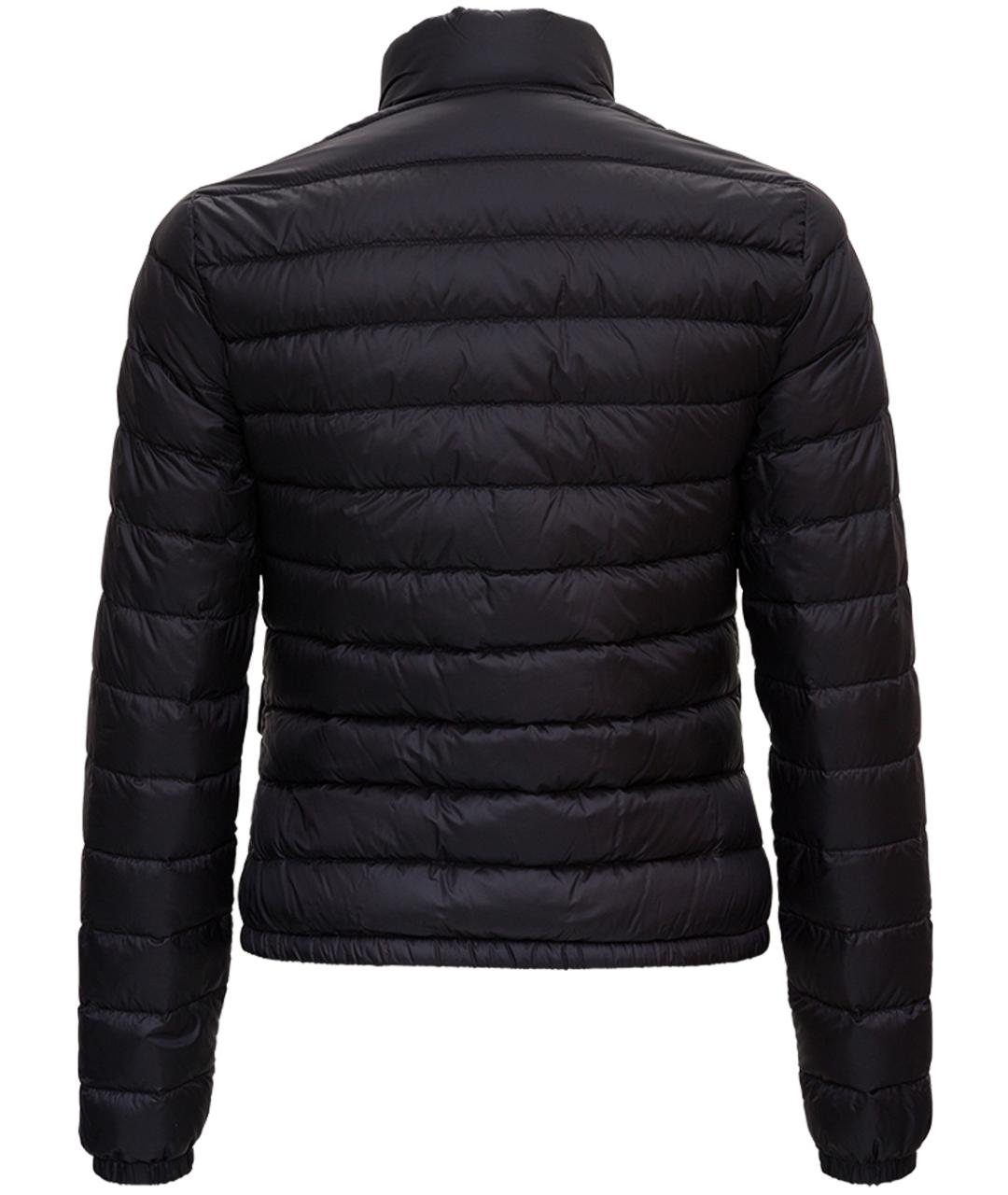 MONCLER Черная полиамидовая куртка, фото 2