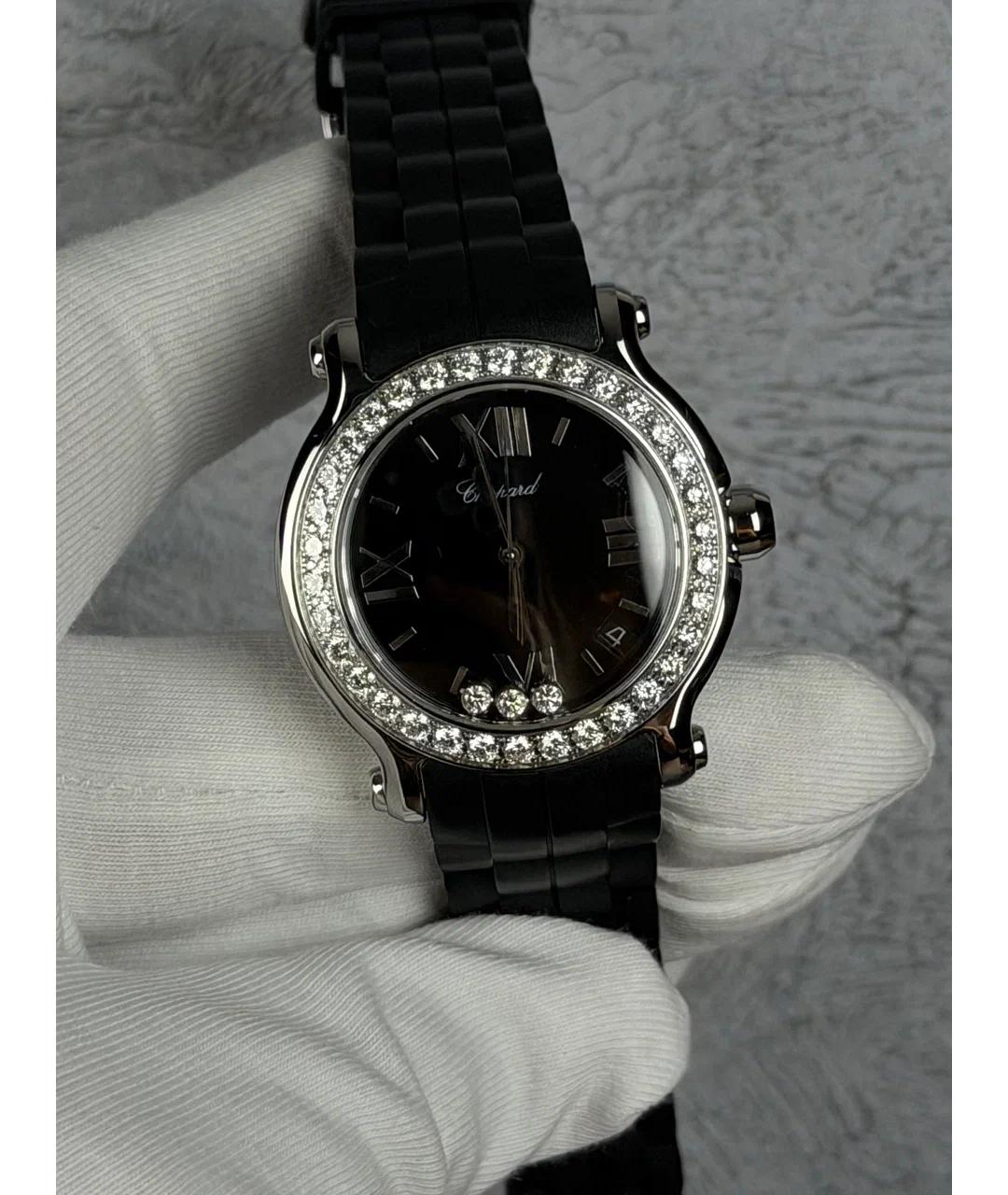 CHOPARD Черные металлические часы, фото 2