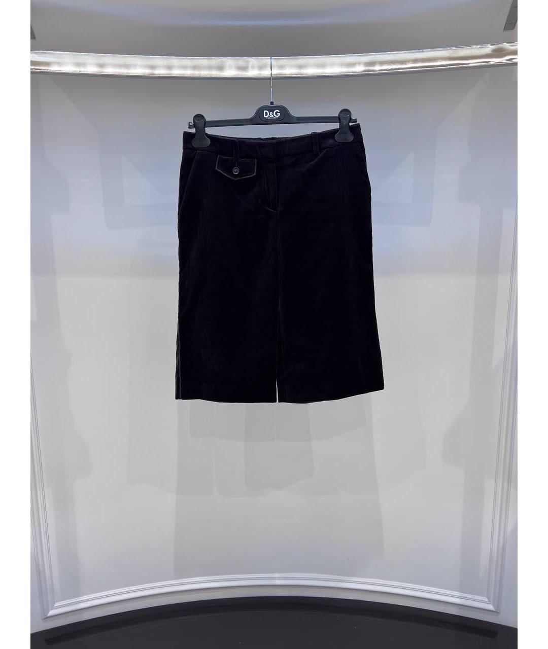 DOLCE&GABBANA Черные шорты, фото 3