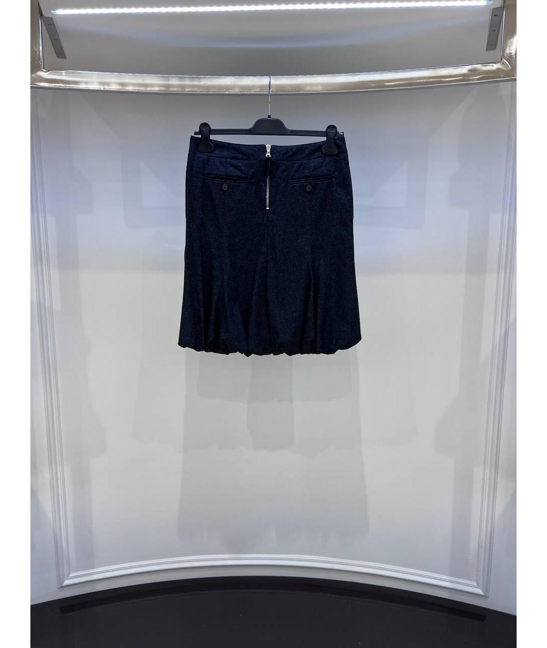DOLCE&GABBANA Черная юбка миди, фото 2