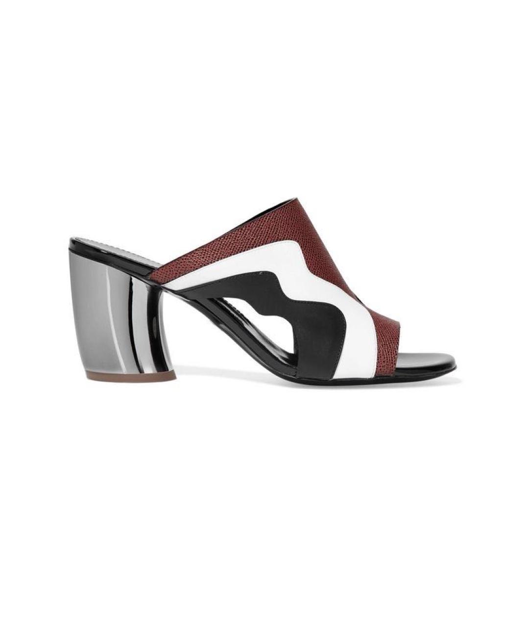 PROENZA SCHOULER Мульти кожаные мюли, фото 7