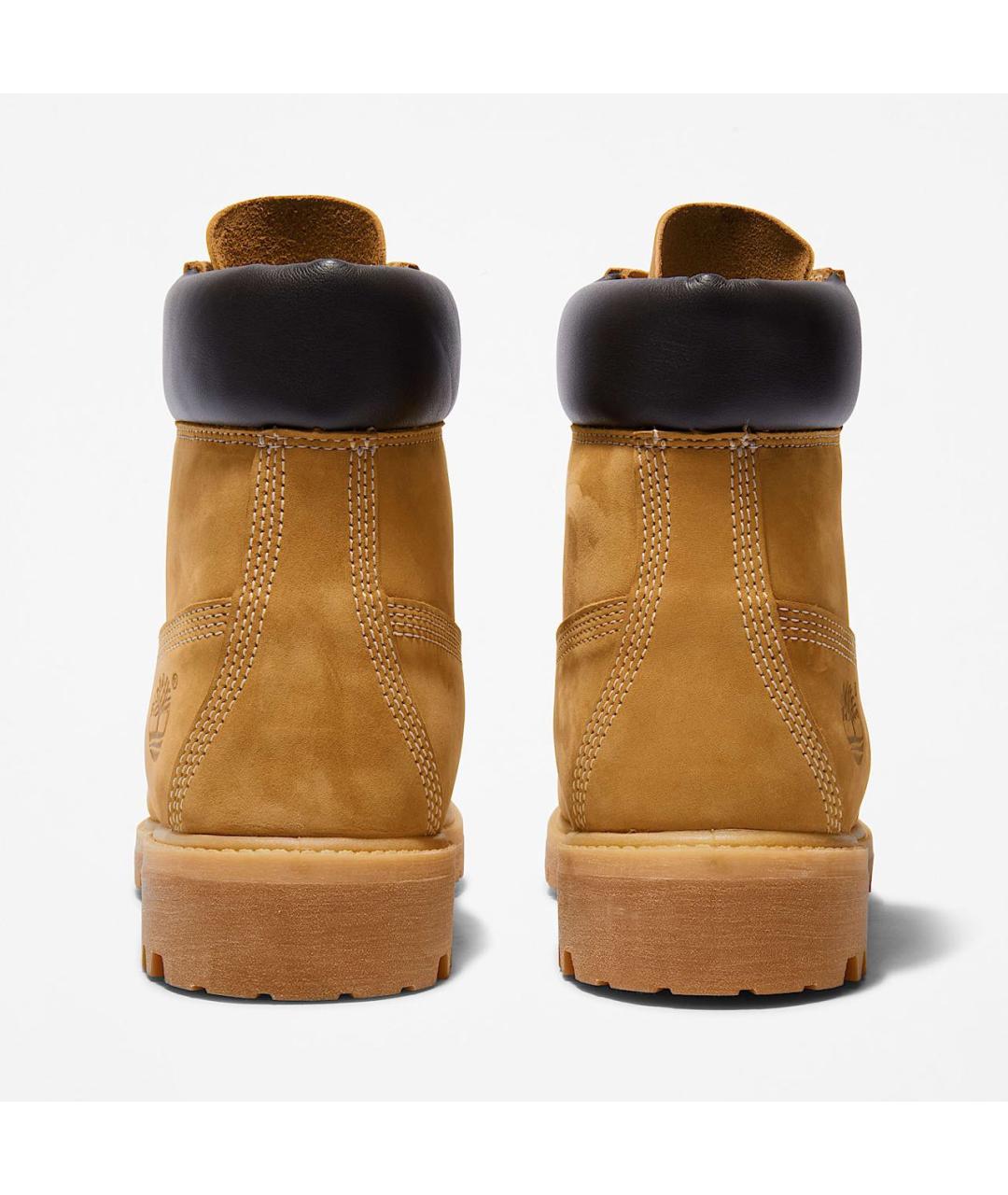 TIMBERLAND Горчичные кожаные высокие ботинки, фото 4