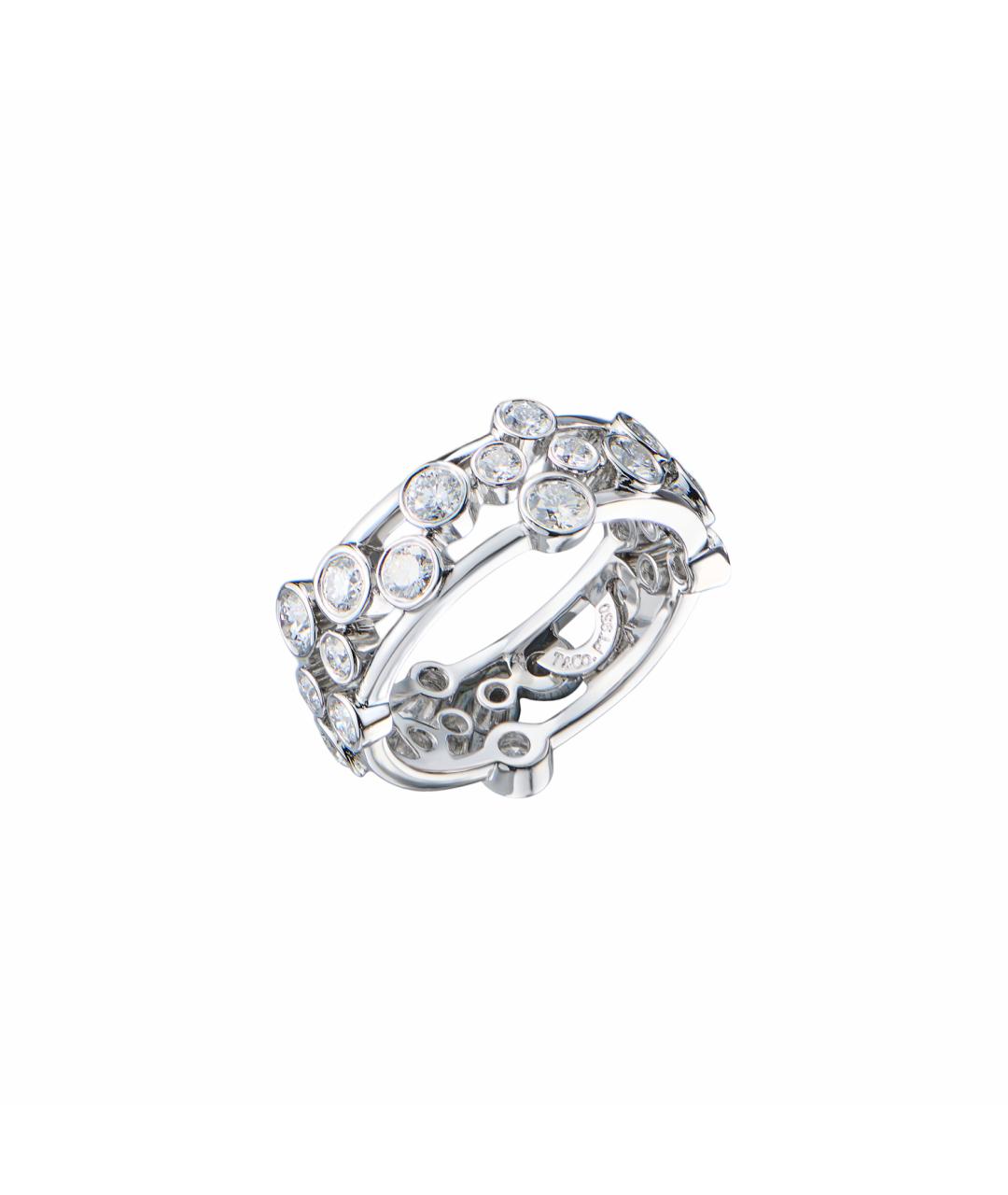 TIFFANY&CO Серебряное платиновое кольцо, фото 1