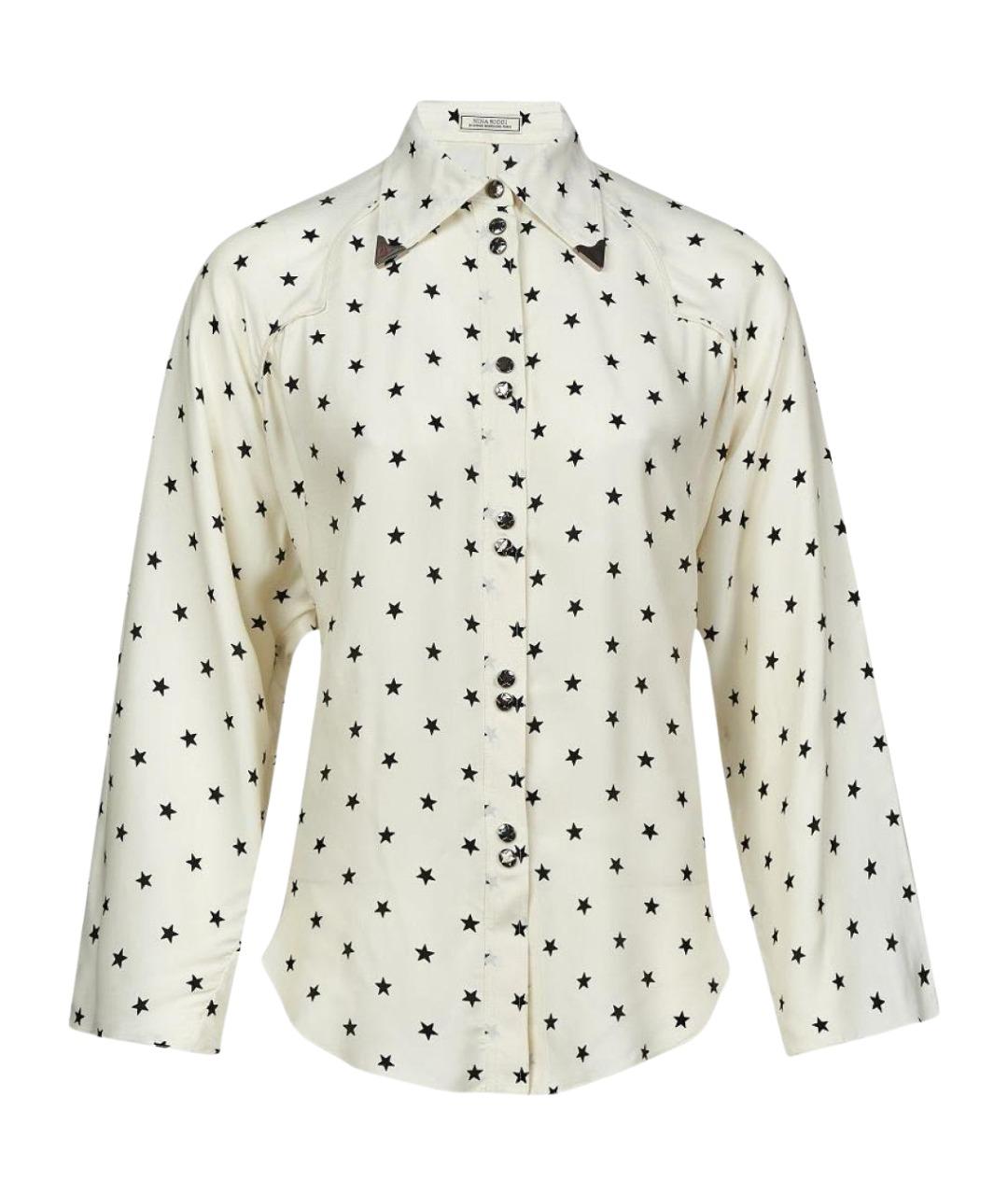 NINA RICCI Мульти шелковая блузы, фото 1