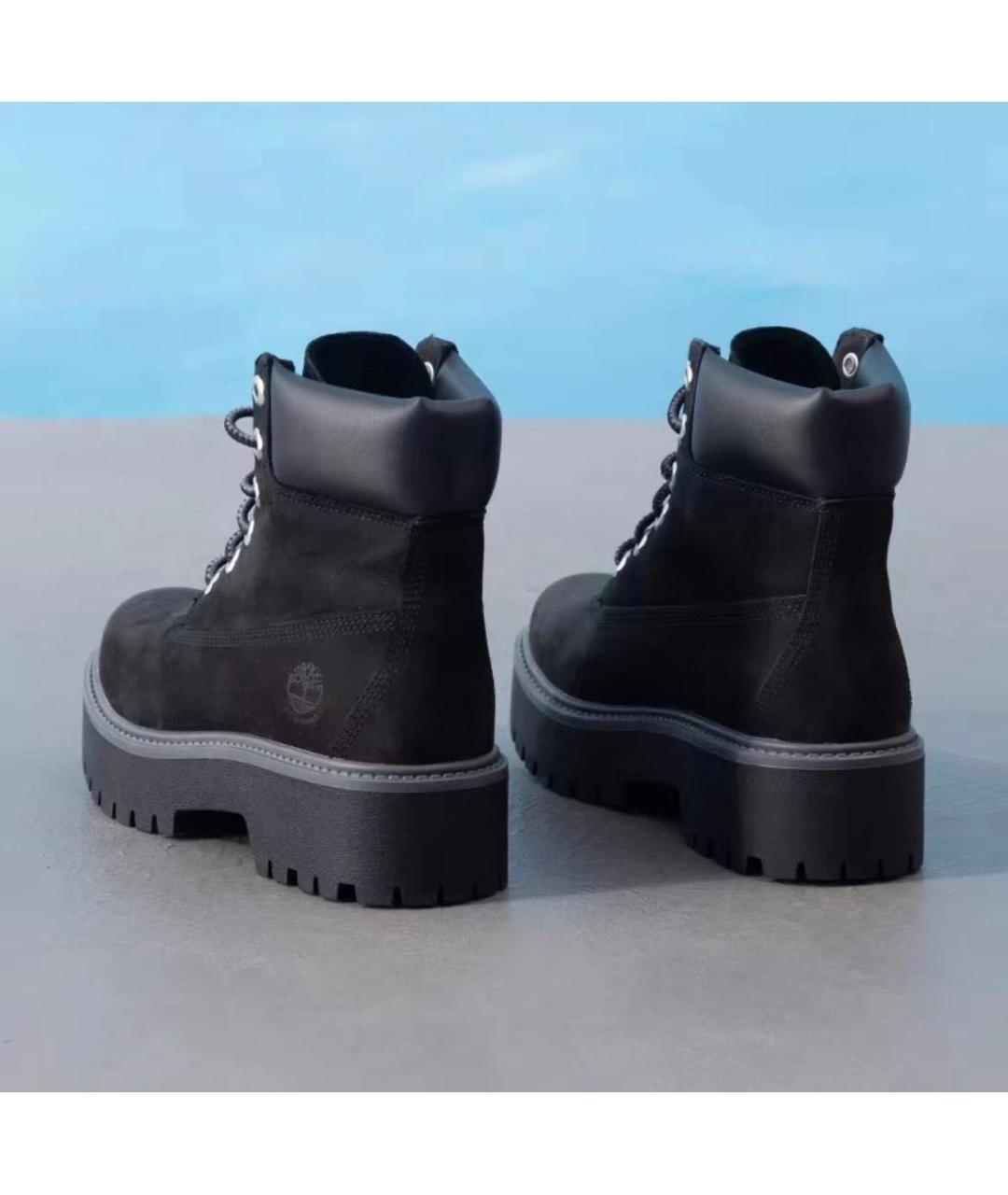 TIMBERLAND Черные замшевые ботинки, фото 6