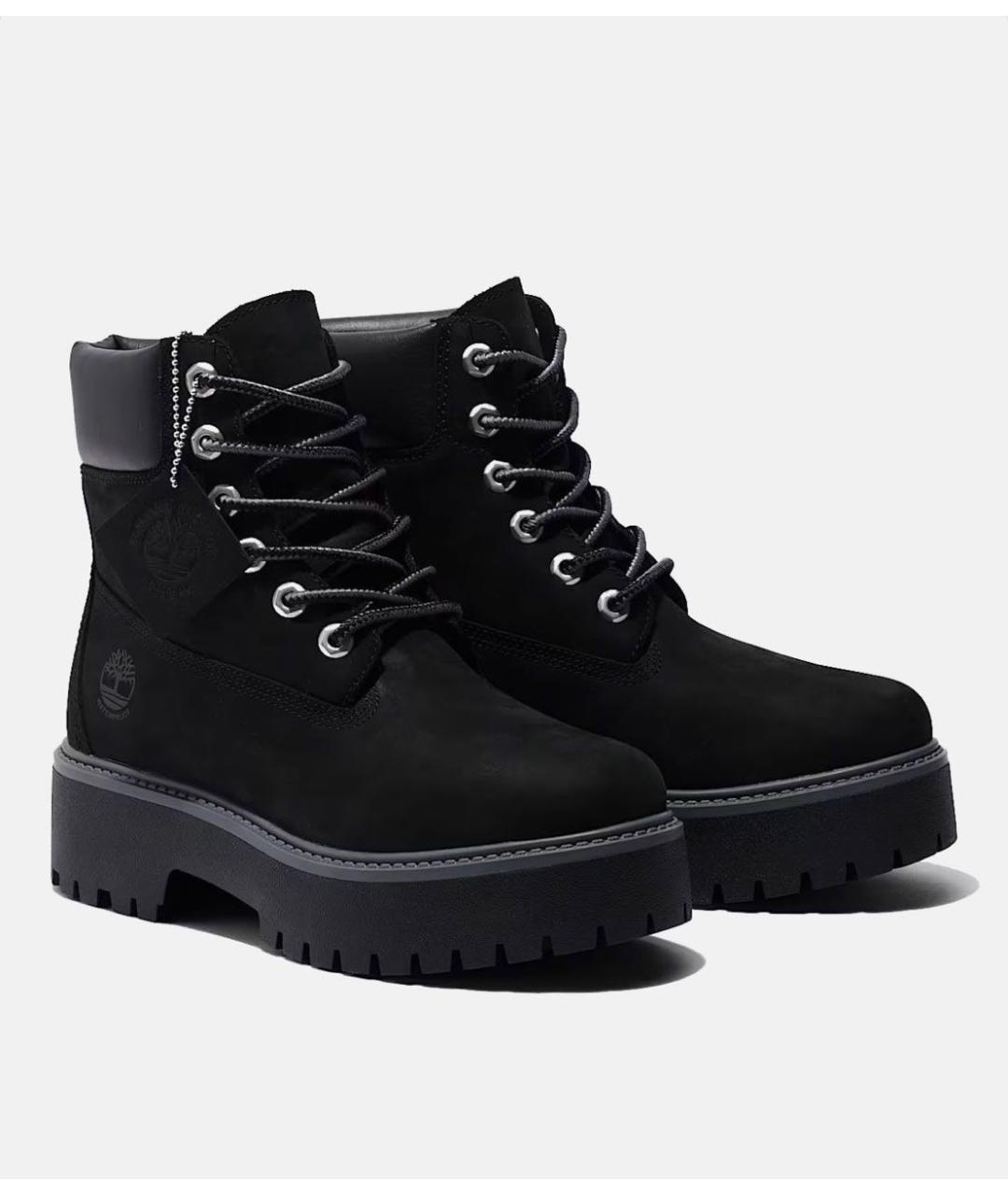 TIMBERLAND Черные замшевые ботинки, фото 3