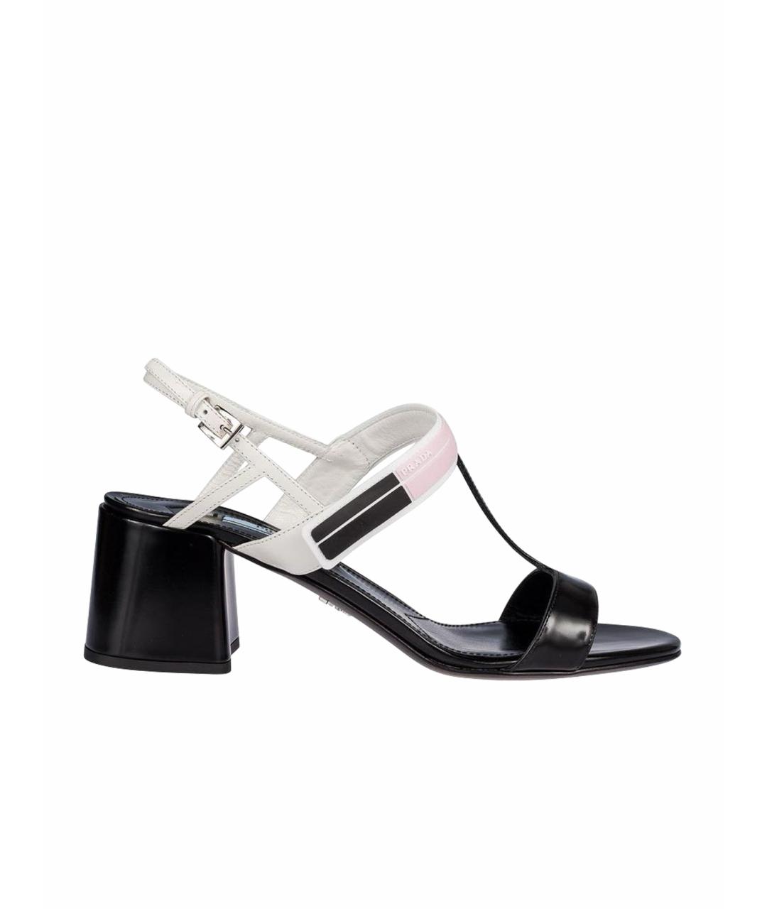 PRADA Мульти кожаные босоножки, фото 1