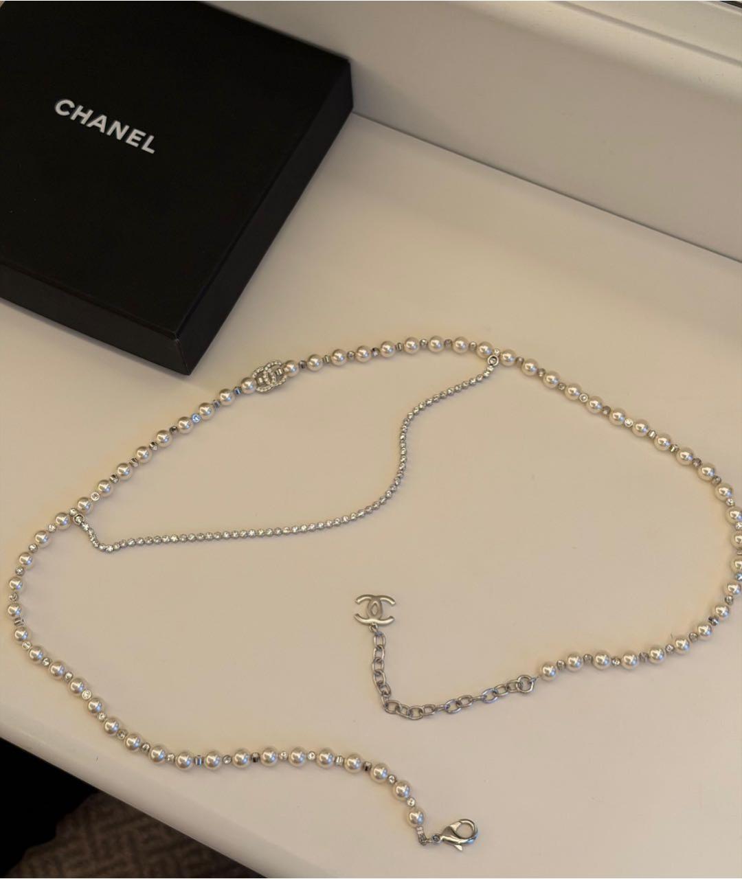 CHANEL Серебряный ремень, фото 3