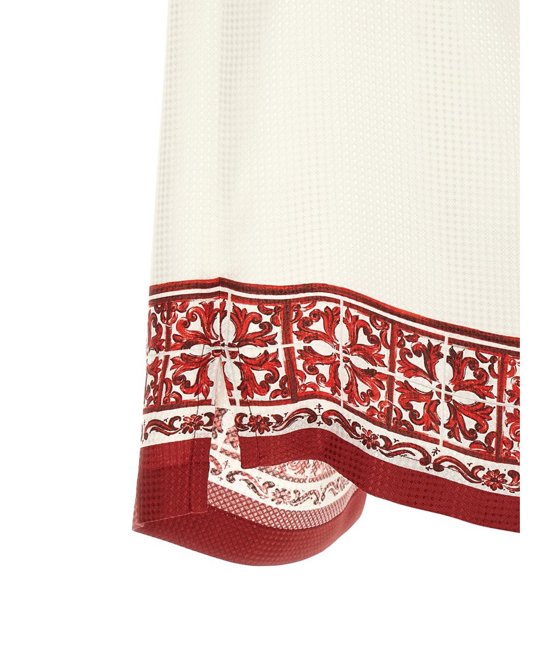 DOLCE&GABBANA Мульти шелковая кэжуал рубашка, фото 4