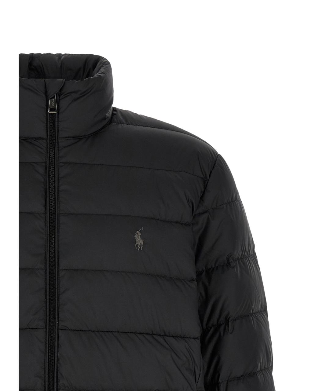 POLO RALPH LAUREN Черная полиэстеровая куртка, фото 3
