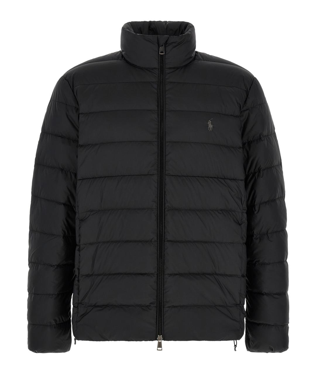 POLO RALPH LAUREN Черная полиэстеровая куртка, фото 1