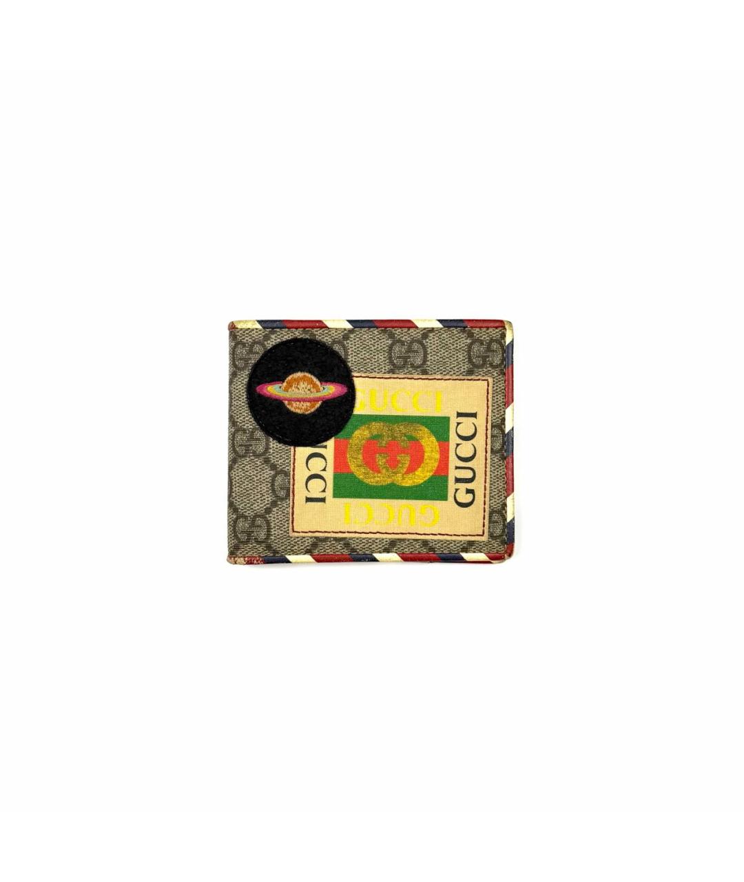 GUCCI Бежевый кошелек, фото 4
