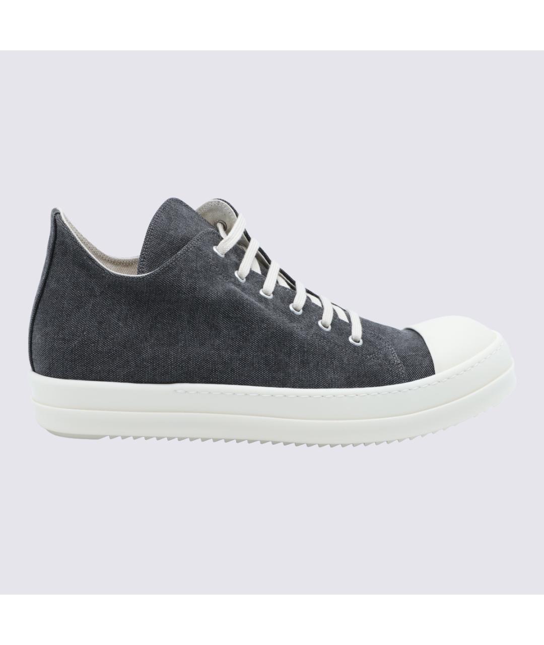 RICK OWENS DRKSHDW Мульти текстильные низкие кроссовки / кеды, фото 2