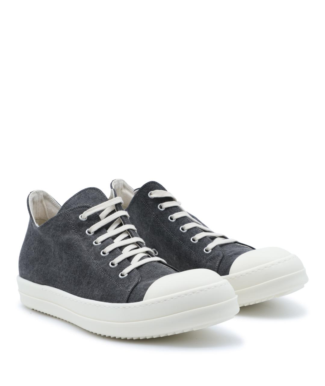 RICK OWENS DRKSHDW Мульти текстильные низкие кроссовки / кеды, фото 4