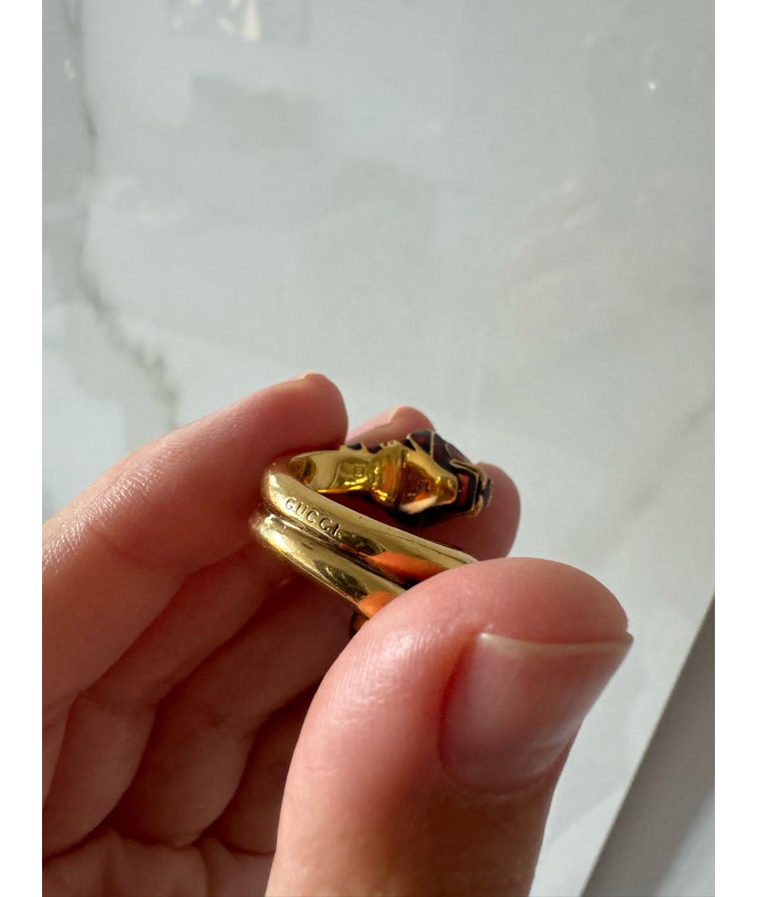 GUCCI Золотое кольцо, фото 3