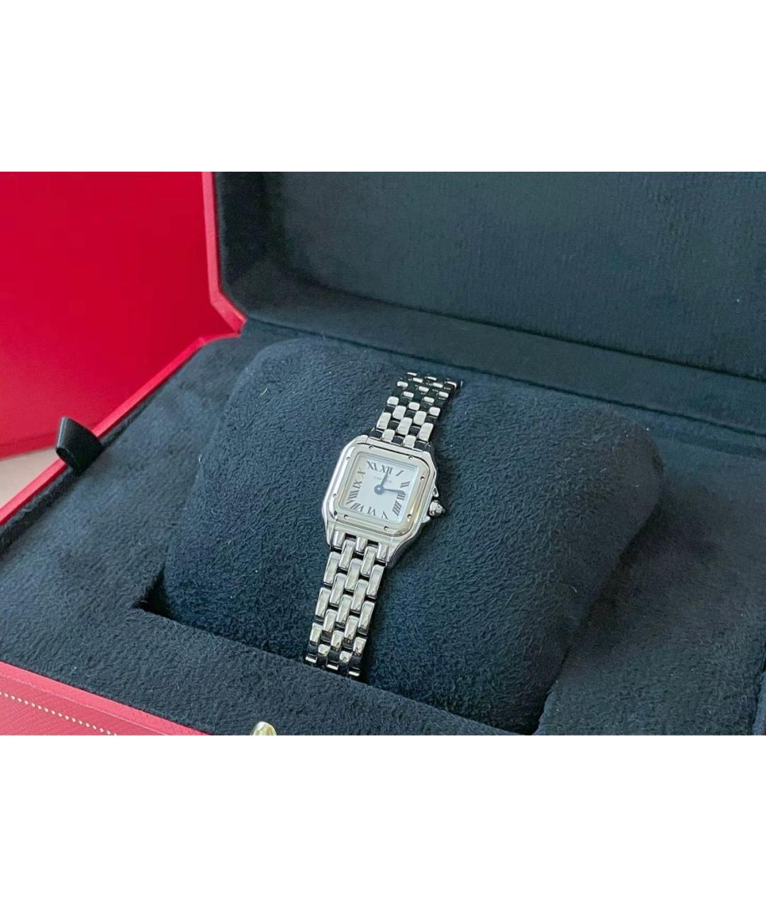 CARTIER Серебряные металлические часы, фото 6