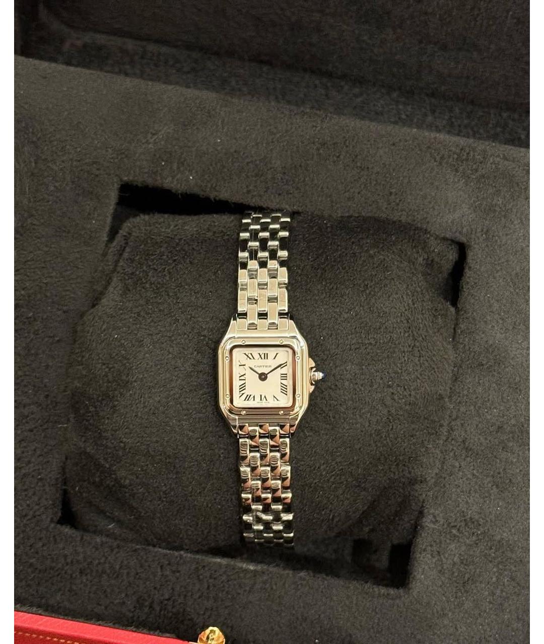 CARTIER Серебряные металлические часы, фото 8