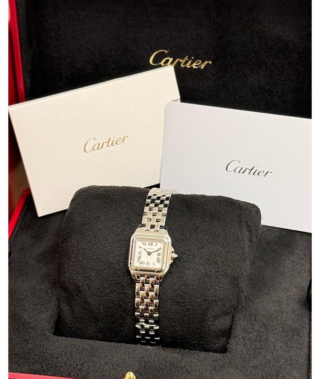 CARTIER Серебряные металлические часы, фото 5
