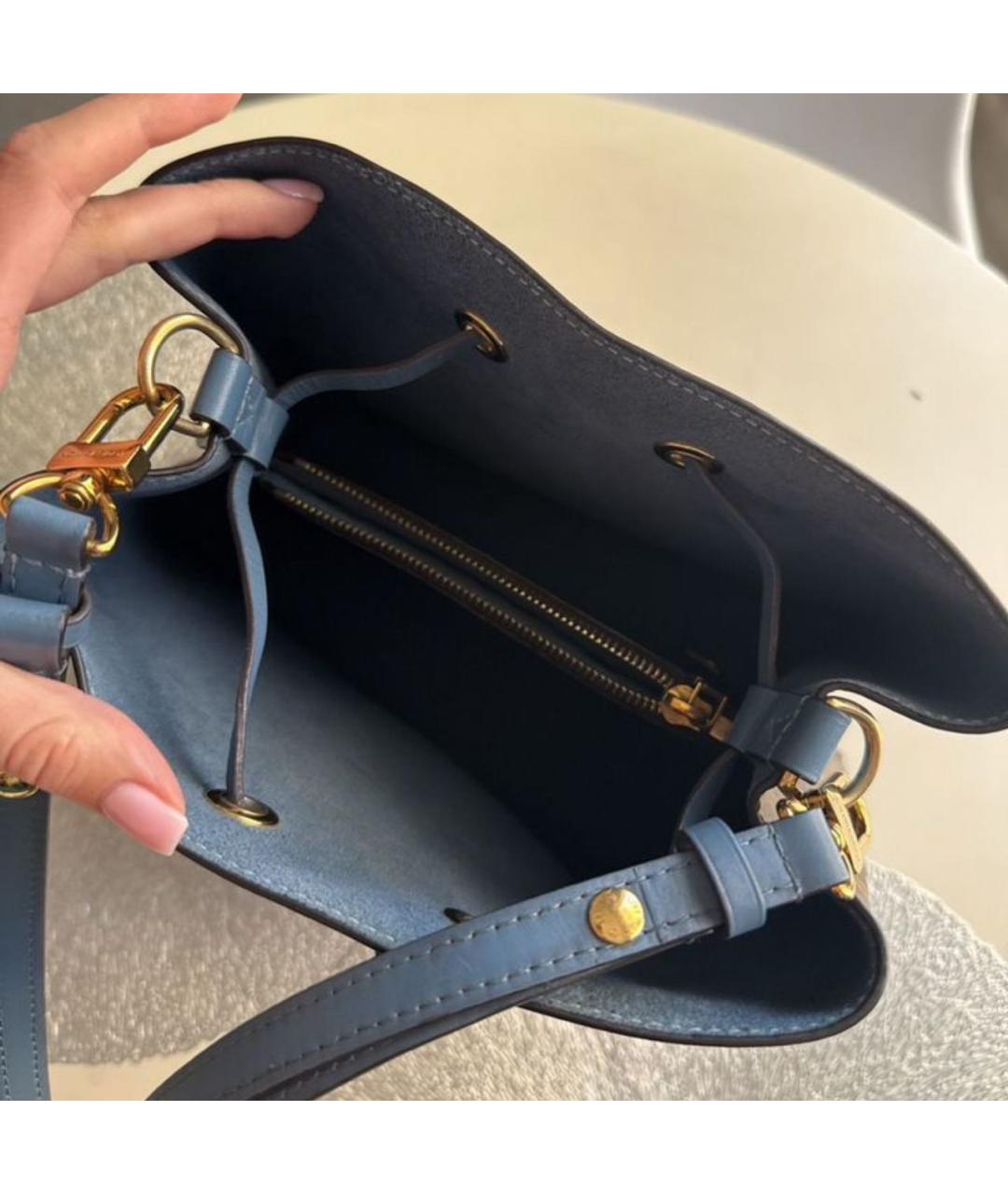 LOUIS VUITTON Коричневая сумка через плечо из канвы, фото 4