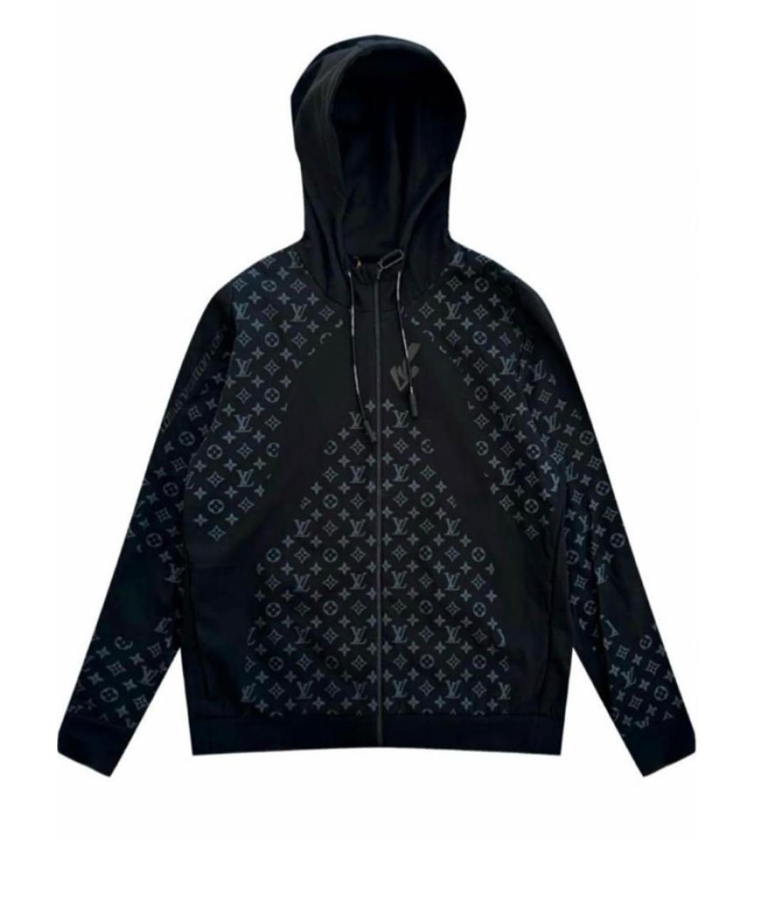 LOUIS VUITTON Черная полиамидовая куртка, фото 9