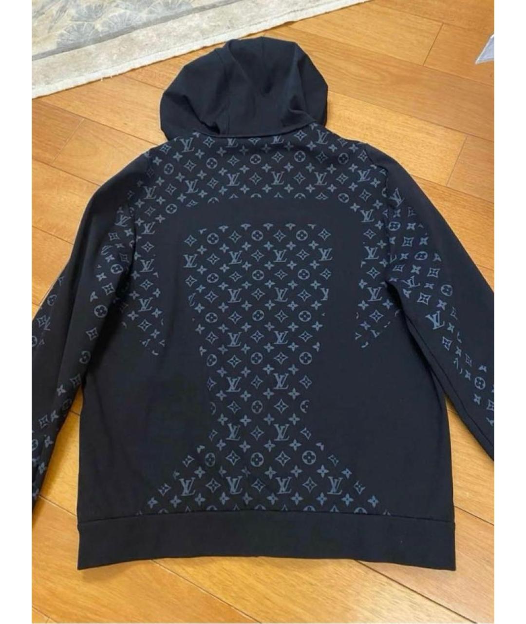 LOUIS VUITTON Черная полиамидовая куртка, фото 4