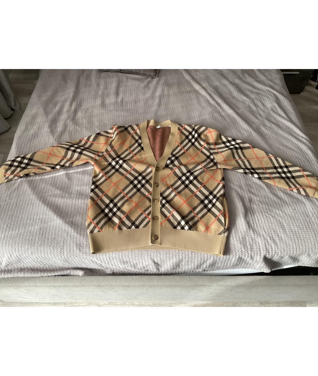 BURBERRY Шерстяной кардиган, фото 5