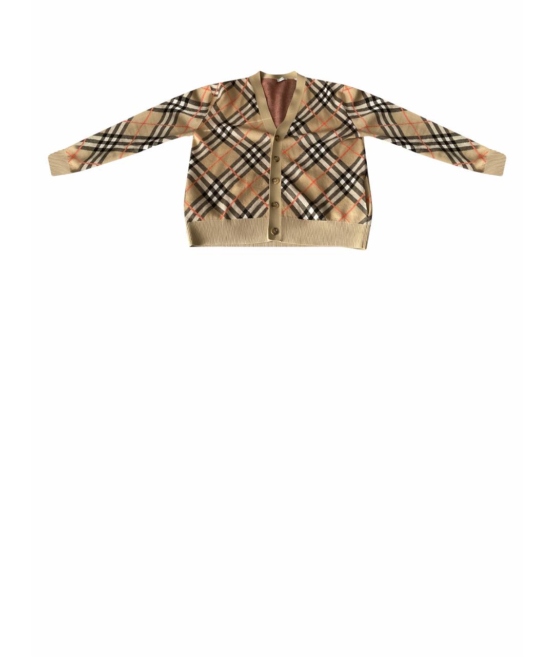BURBERRY Шерстяной кардиган, фото 1