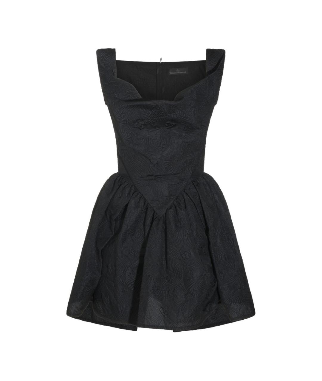 VIVIENNE WESTWOOD Черное повседневное платье, фото 1