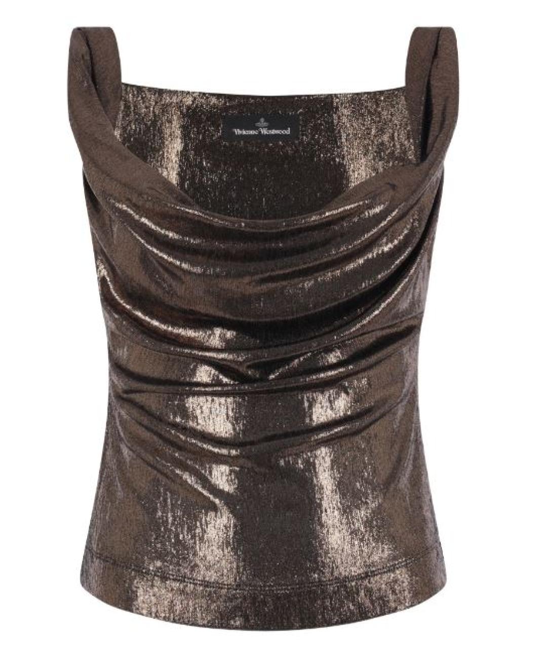 VIVIENNE WESTWOOD Полиэстеровая майка, фото 2