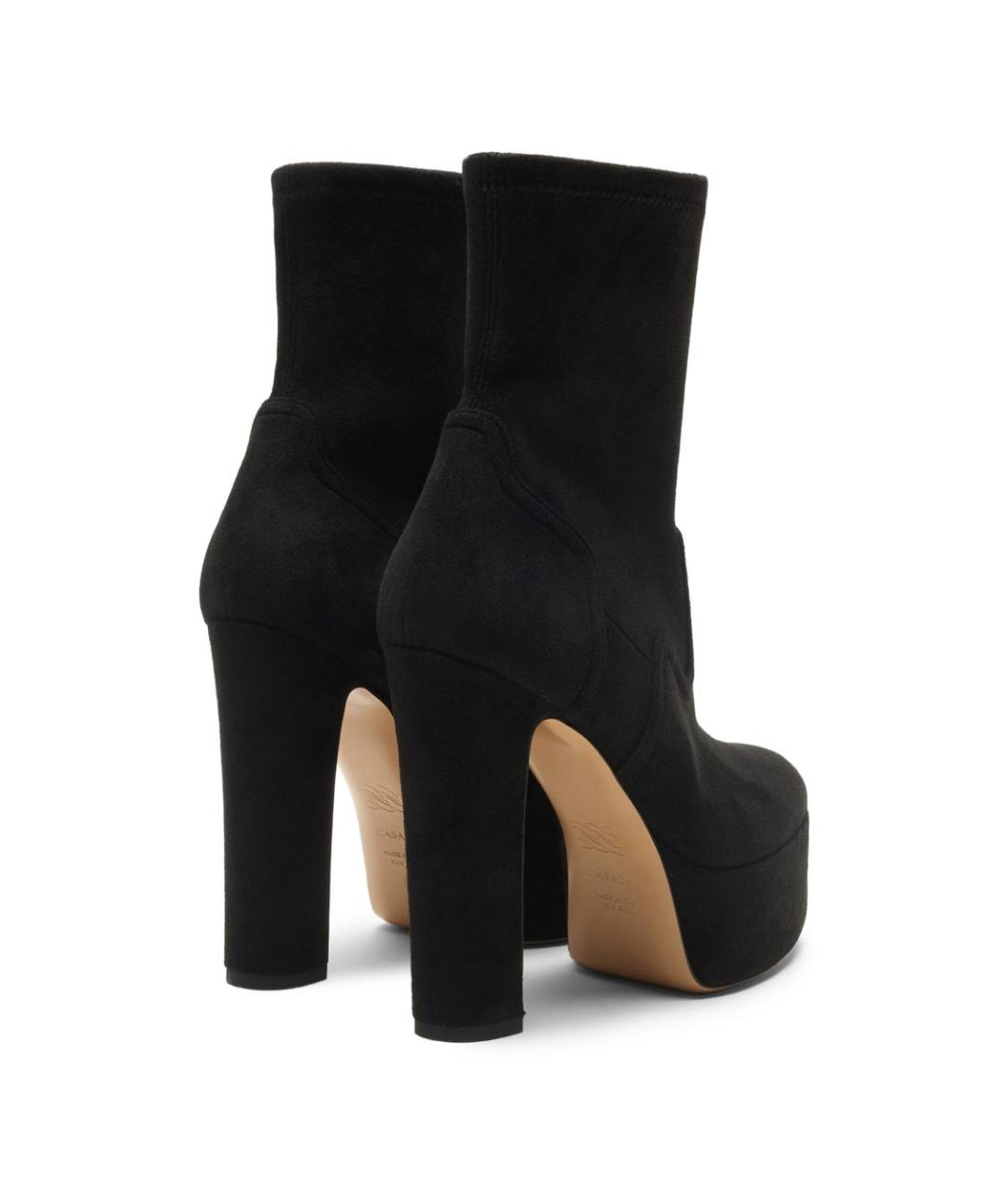 CASADEI Черные ботильоны, фото 3