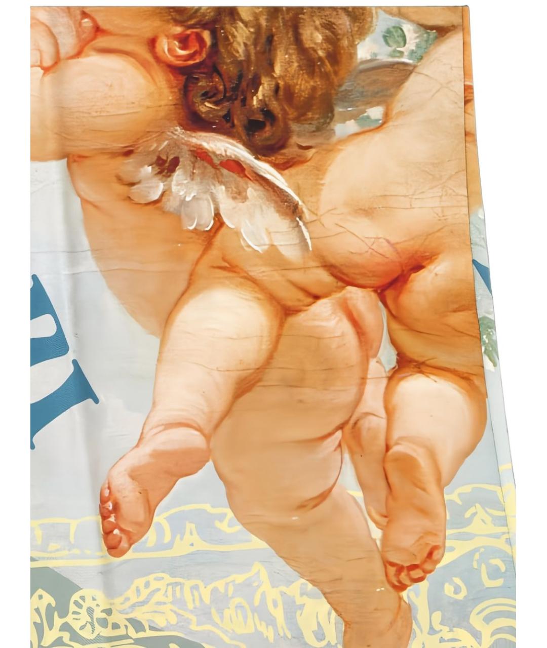 VIVIENNE WESTWOOD Синий шарф, фото 4