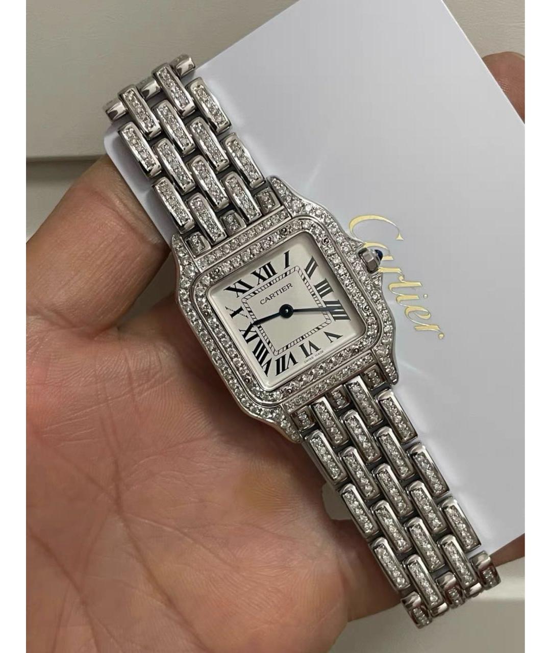 CARTIER Серебряные металлические часы, фото 3