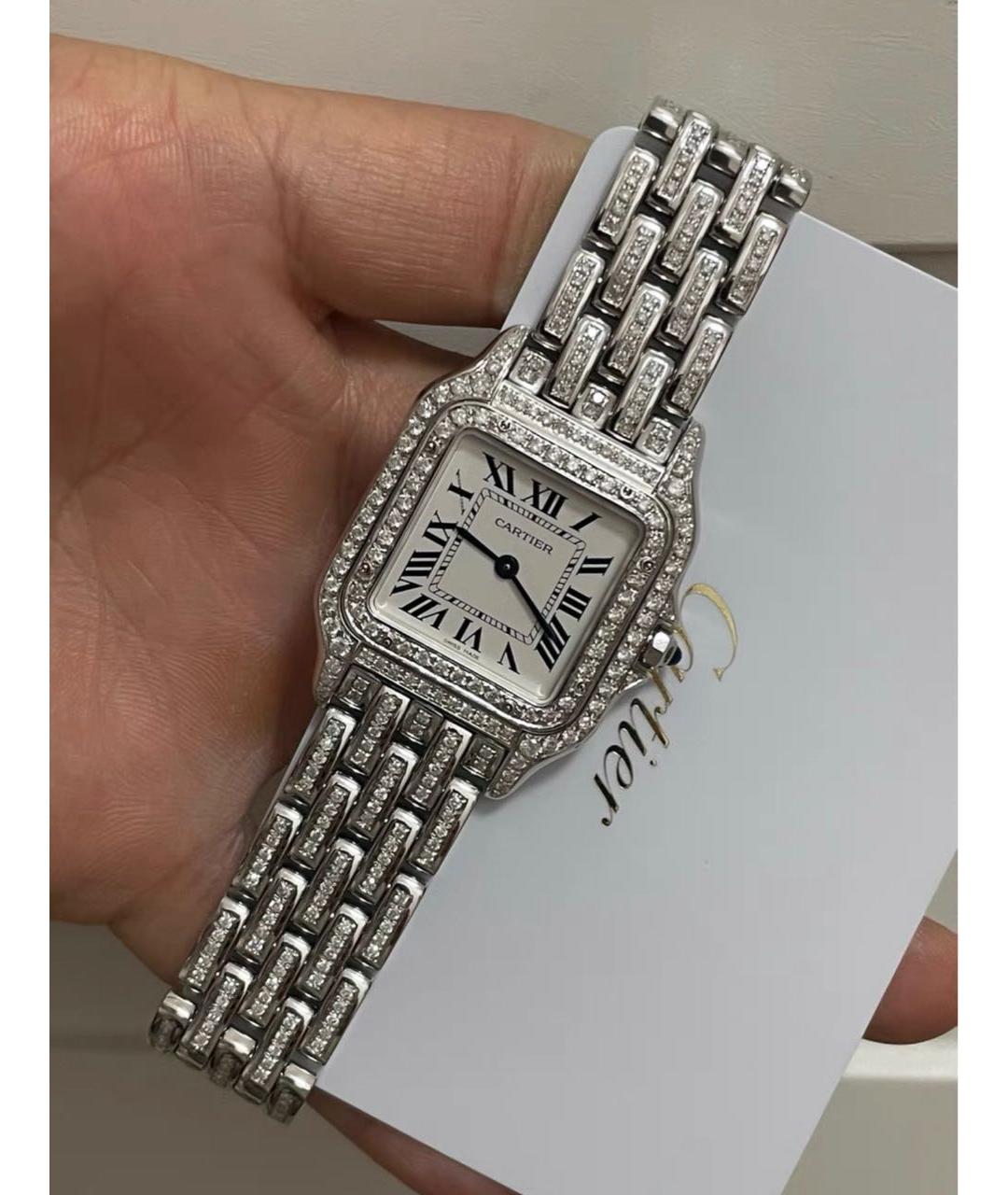 CARTIER Серебряные металлические часы, фото 4