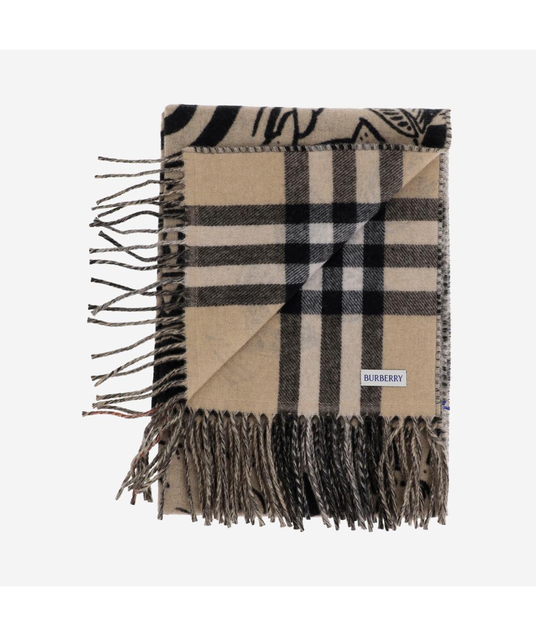 BURBERRY Кашемировый шарф, фото 3