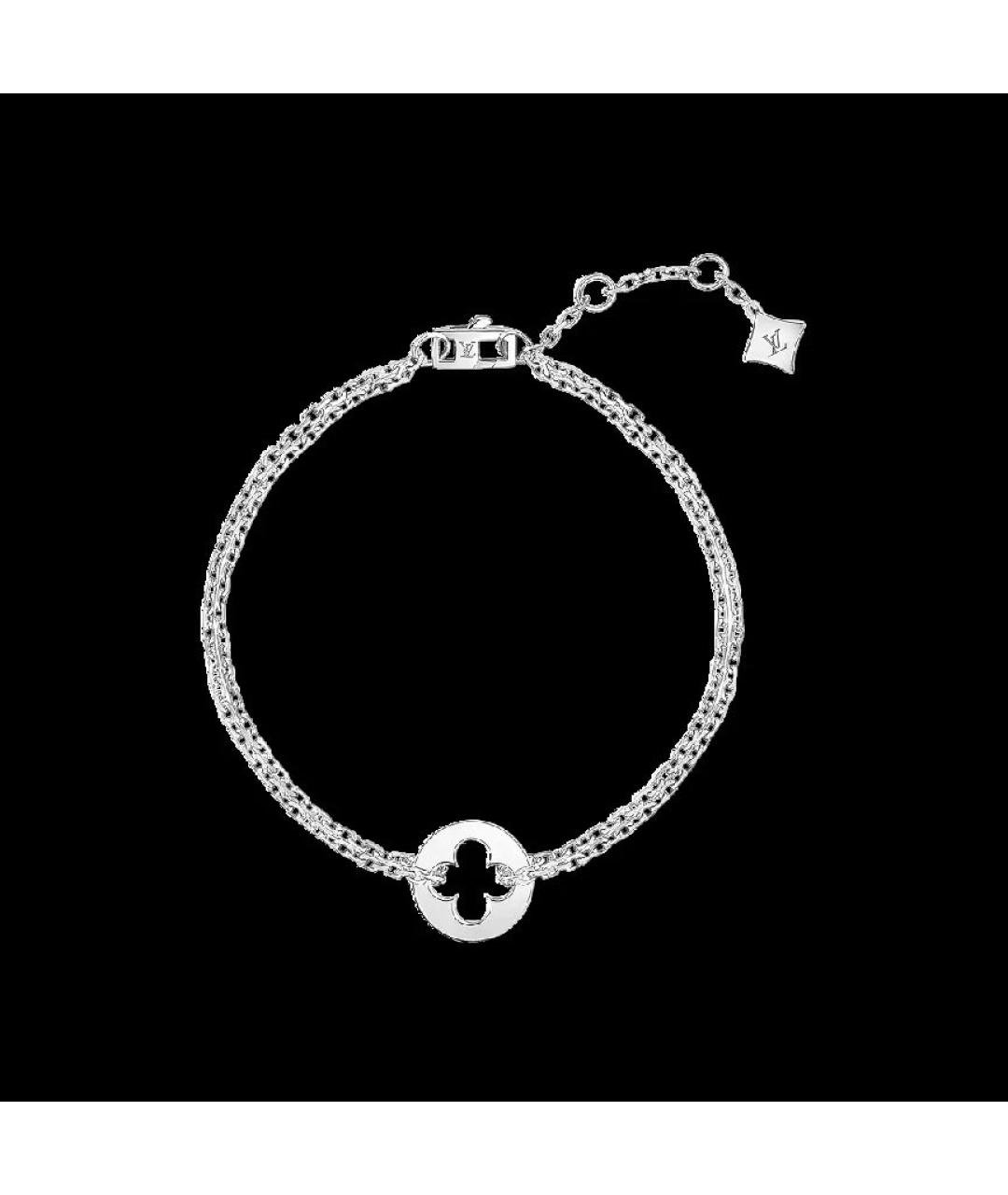 LOUIS VUITTON Серебряный браслет из белого золота, фото 7