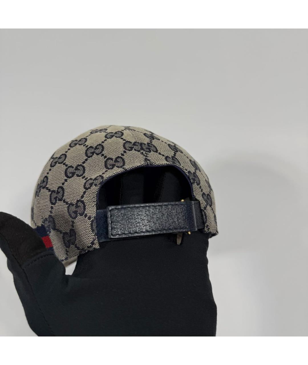 GUCCI Бежевая хлопковая кепка/бейсболка, фото 3