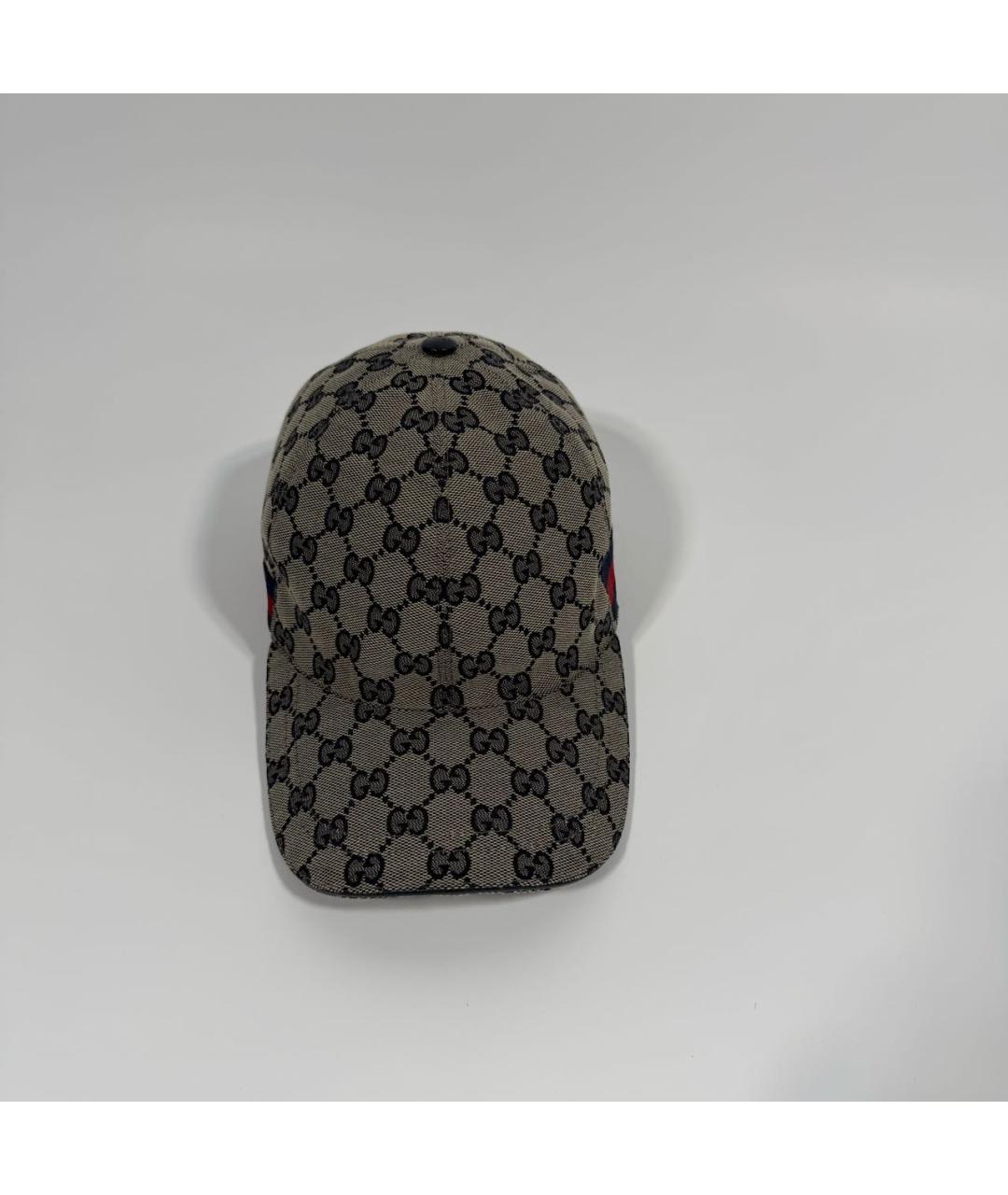 GUCCI Бежевая хлопковая кепка/бейсболка, фото 2