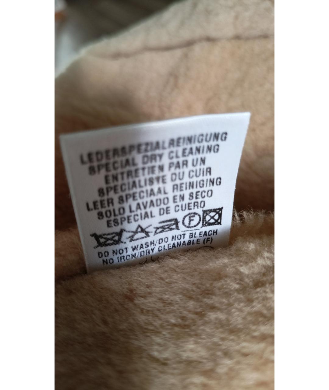 ESCADA Коричневая кожаная дубленка, фото 6