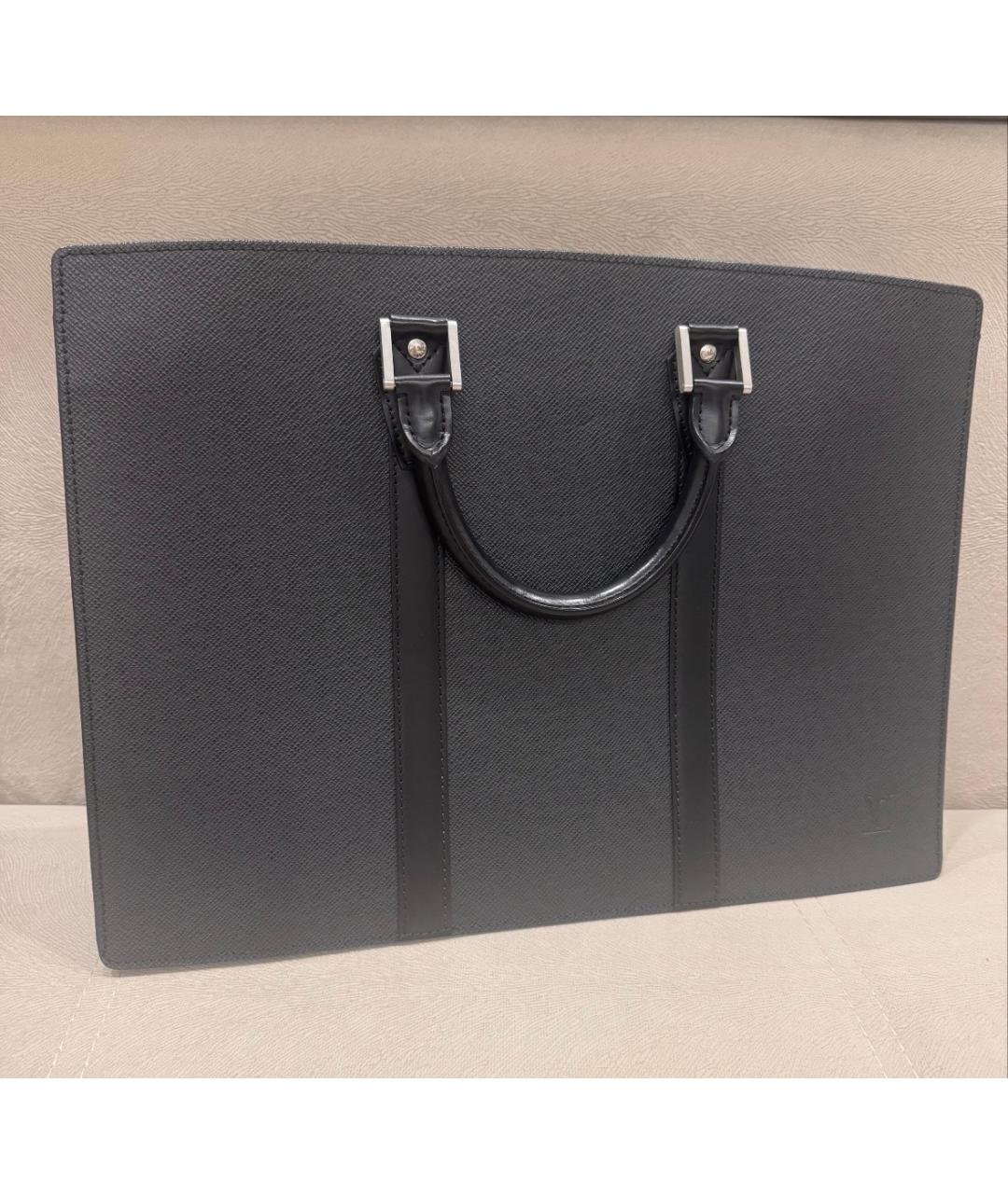 LOUIS VUITTON Кожаный портфель, фото 10