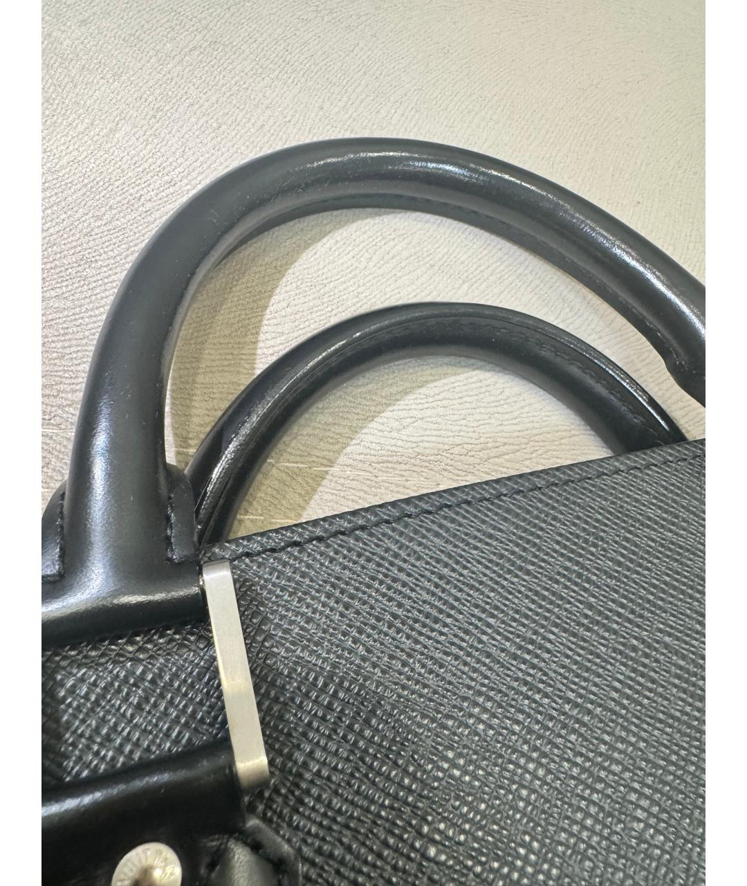 LOUIS VUITTON Кожаный портфель, фото 7