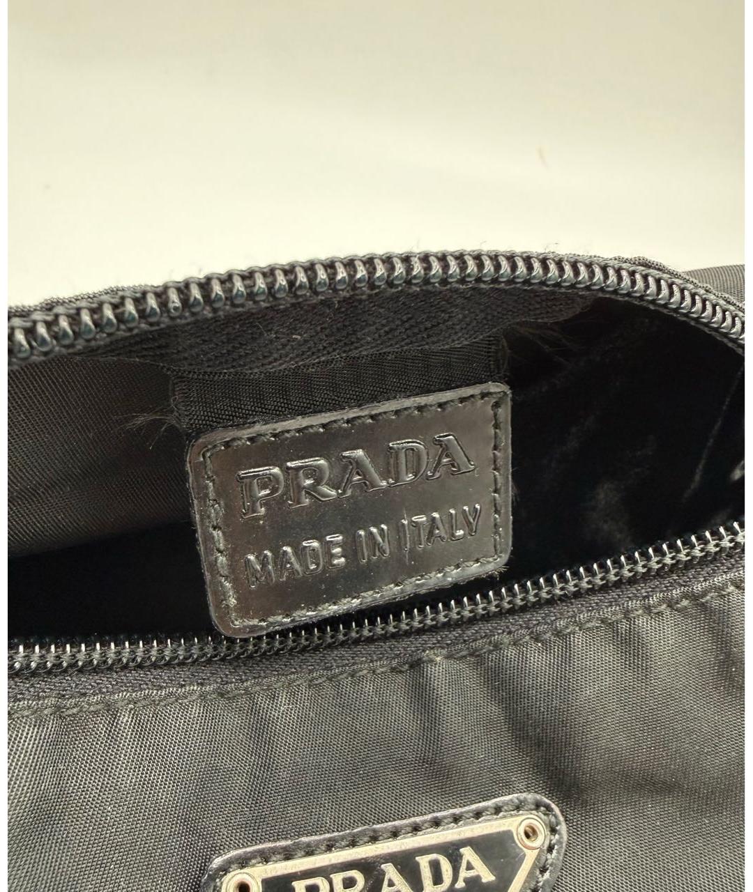 PRADA Черный кошелек, фото 5