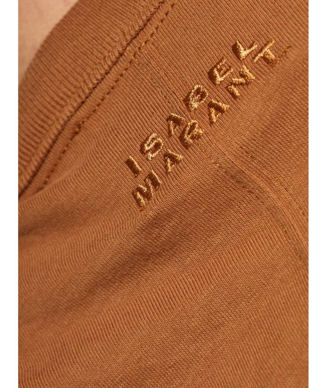 ISABEL MARANT Коричневая майка, фото 5