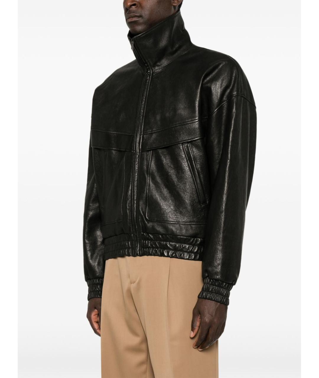 SAINT LAURENT Черная куртка, фото 4