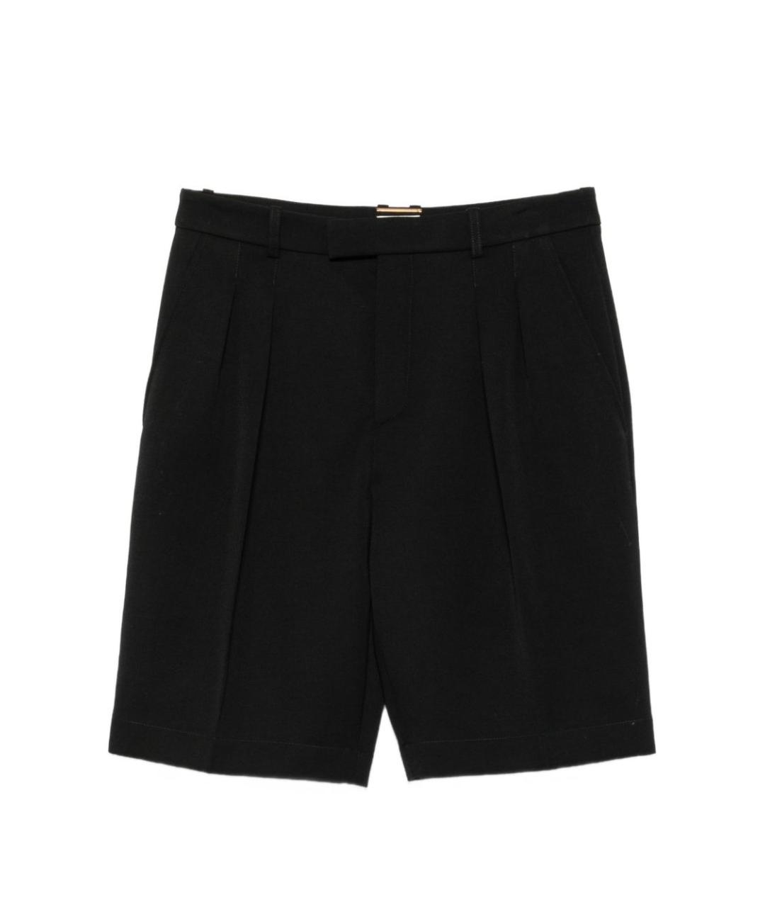 SAINT LAURENT Черные шорты, фото 1