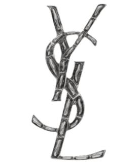 SAINT LAURENT Булавка / брошь