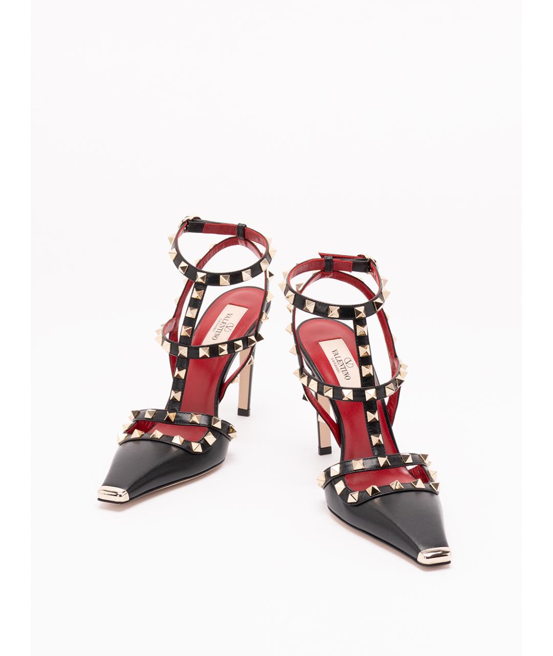 VALENTINO Черные кожаные туфли, фото 2