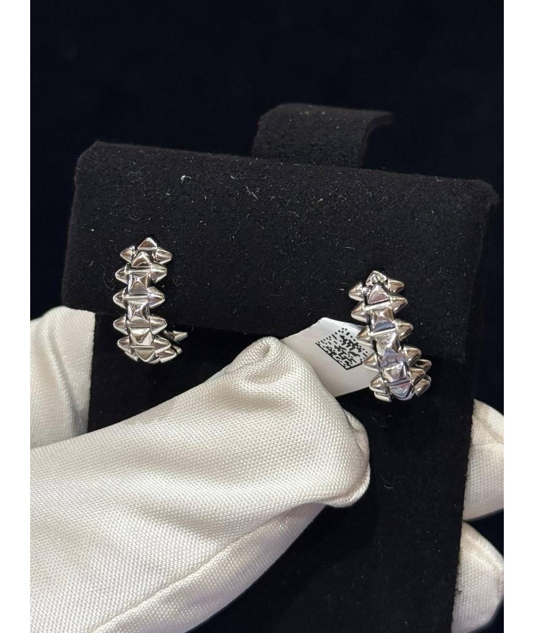 CARTIER Серебряные серьги из белого золота, фото 2