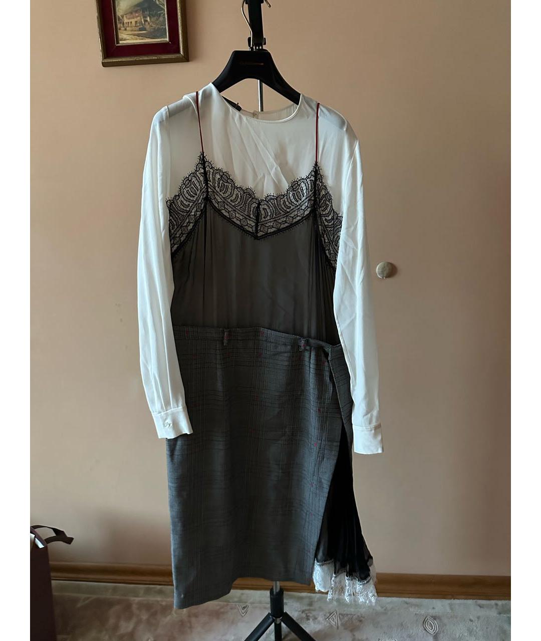 ALBERTA FERRETTI Кружевное коктейльное платье, фото 9