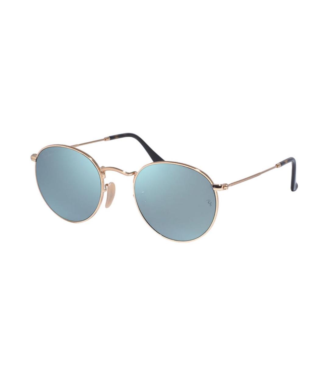 RAY BAN Металлические солнцезащитные очки, фото 2